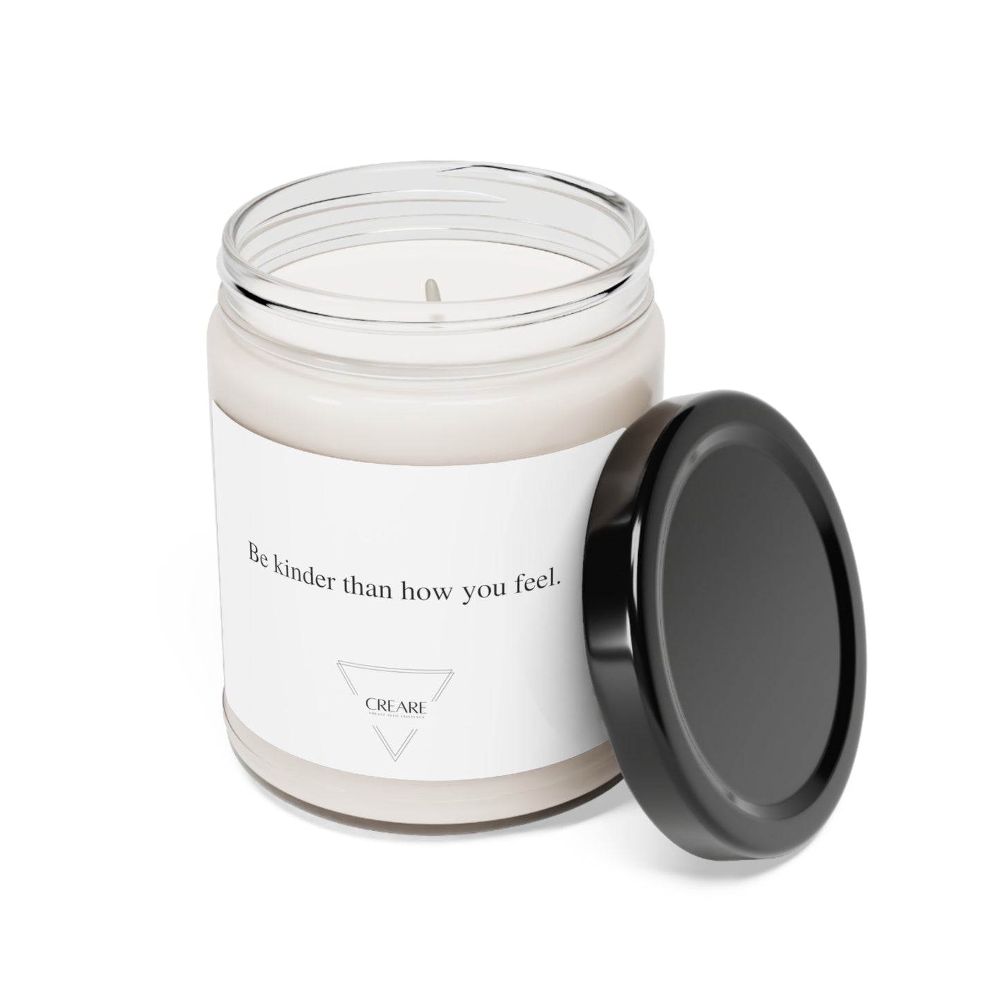 Be kinder than how you feel -  Scented Soy Candle, 9oz