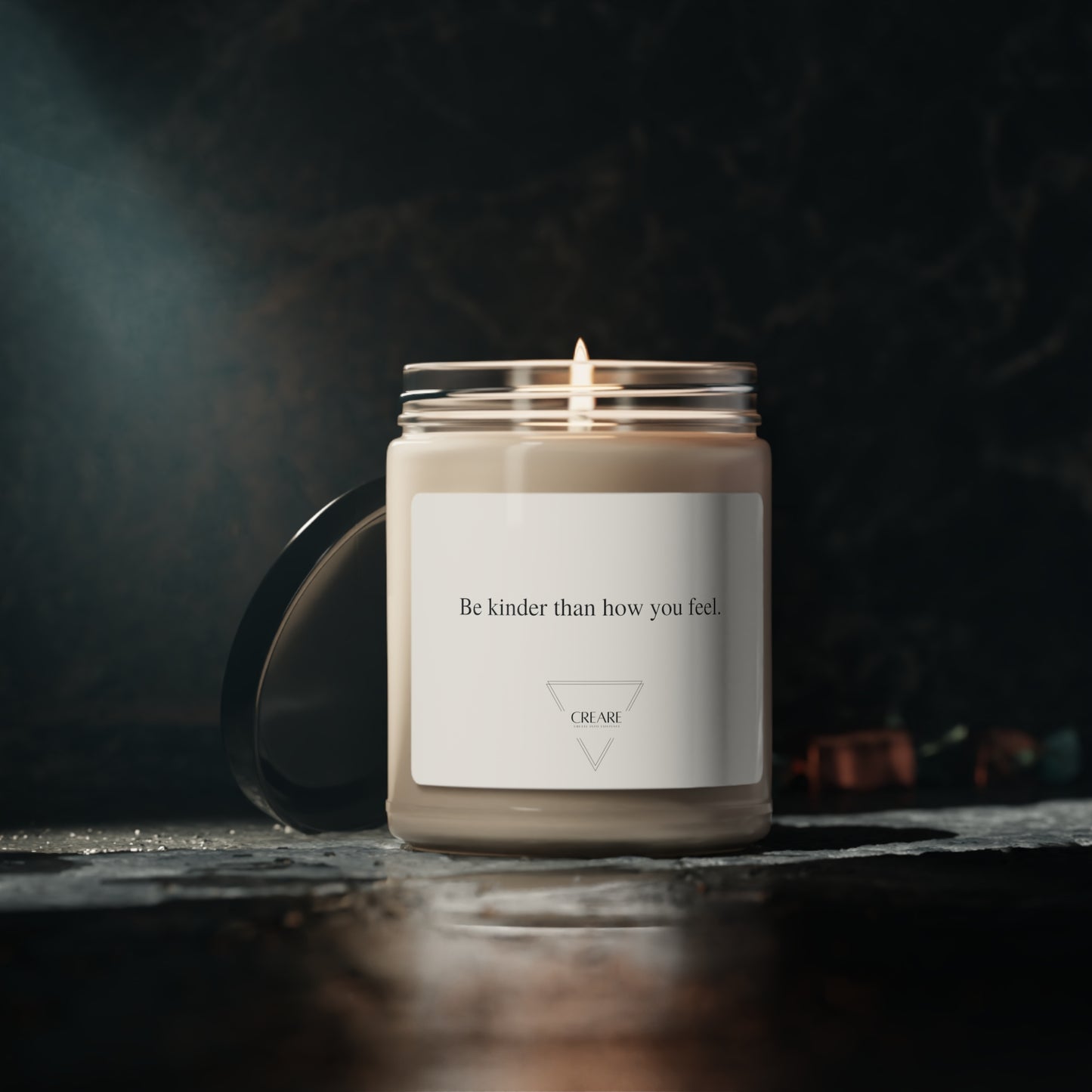 Be kinder than how you feel -  Scented Soy Candle, 9oz