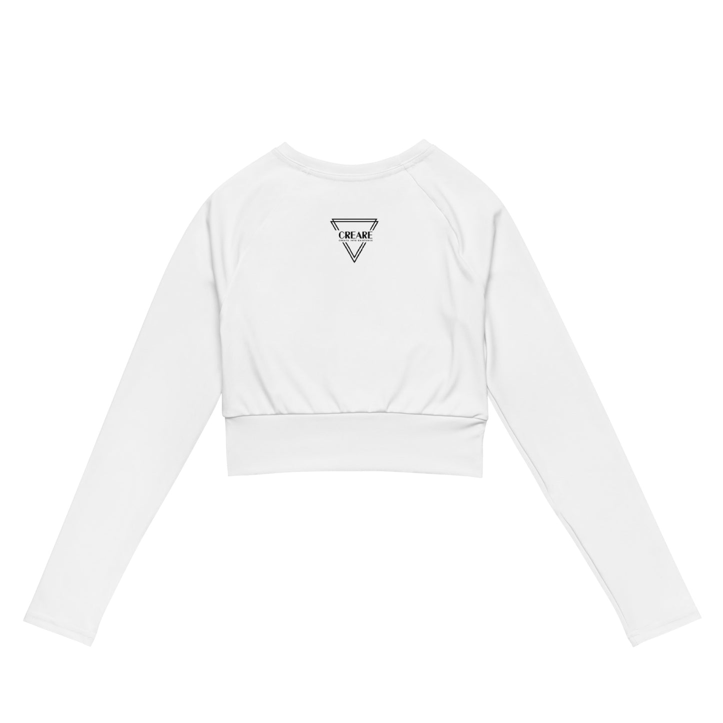 Your negativity gives me a headache - Recycled long-sleeve crop top