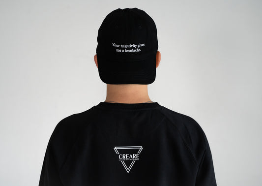 Your negativity gives me a headache - Organic dad hat